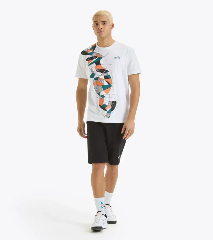 T-shirt Ss Tennis 90 T-shirt inspiré des années 90 – Fabriqué en Italie T-shirt Ss Tennis 90 T-shirt inspiré des années 90 – Fabriqué en Italie