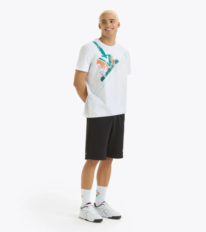 T-shirt Ss Tennis 90 T-shirt inspiré des années 90 – Fabriqué en Italie T-shirt Ss Tennis 90 T-shirt inspiré des années 90 – Fabriqué en Italie