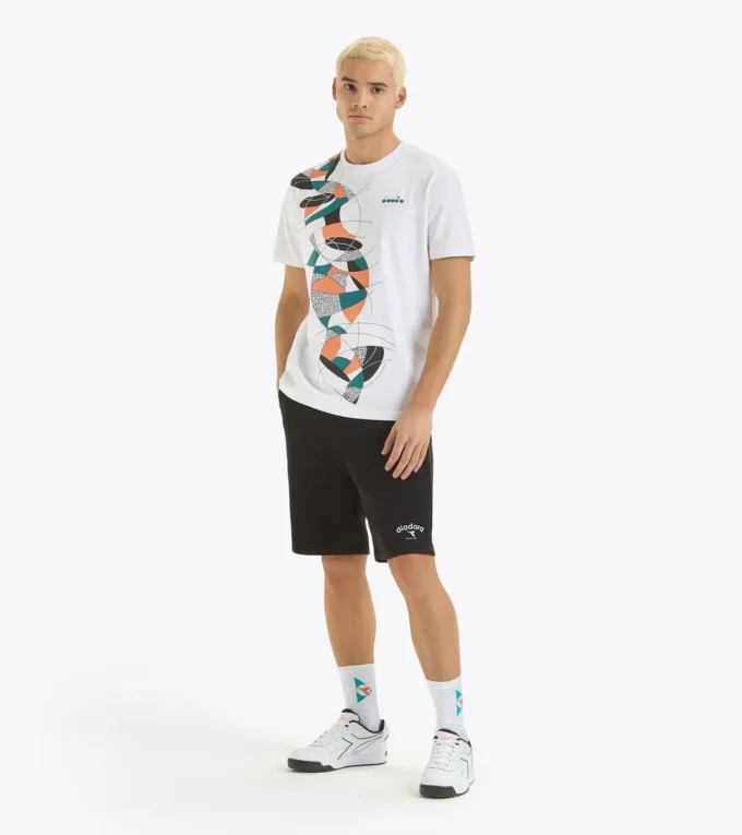 T-shirt Ss Tennis 90 T-shirt inspiré des années 90 – Fabriqué en Italie T-shirt Ss Tennis 90 T-shirt inspiré des années 90 – Fabriqué en Italie