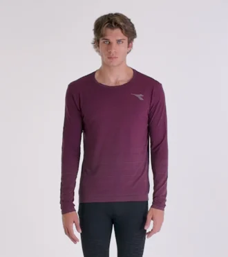 T-shirt Stratouno T-shirt technique à manches longues pour le contrôle de la température – Course à pied