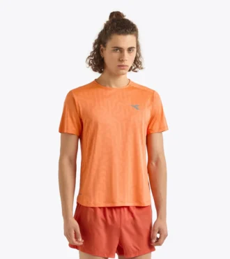 T-shirt Super Light Ss T-shirt de course à pied – Tissu léger Coolcore