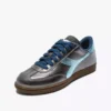 Trainer Metalized Baskets en cuir métallisé