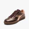 Trainer Metalized Baskets en cuir métallisé