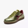 Trainer Metalized Baskets en cuir métallisé
