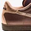Trainer Metalized Baskets en cuir métallisé