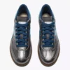 Trainer Metalized Baskets en cuir métallisé