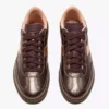 Trainer Metalized Baskets en cuir métallisé