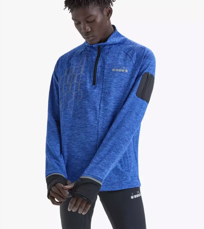 Warm Up Winter Sweat Be One Haut de course à fermeture éclair 1/2